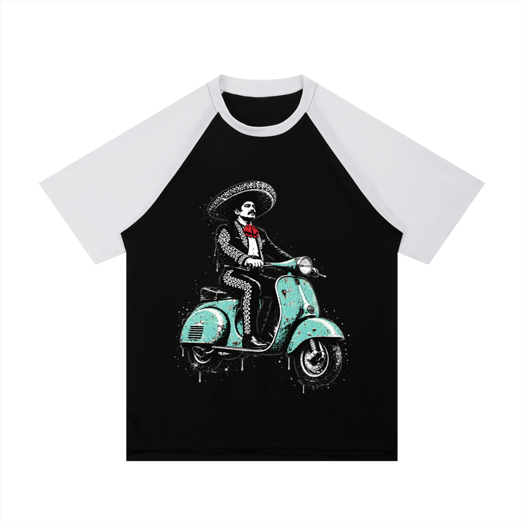 Charro Scooter Raglan Tee