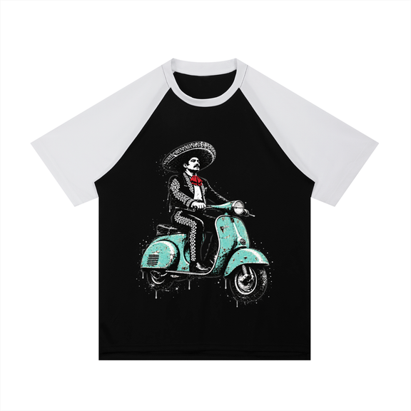 Charro Scooter Raglan Tee