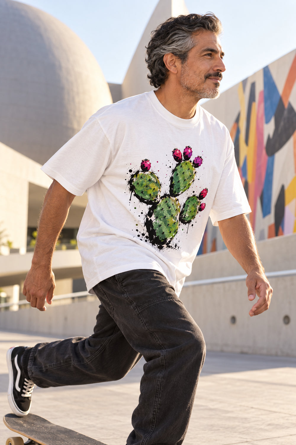 Nopal Pop Oversized Tee