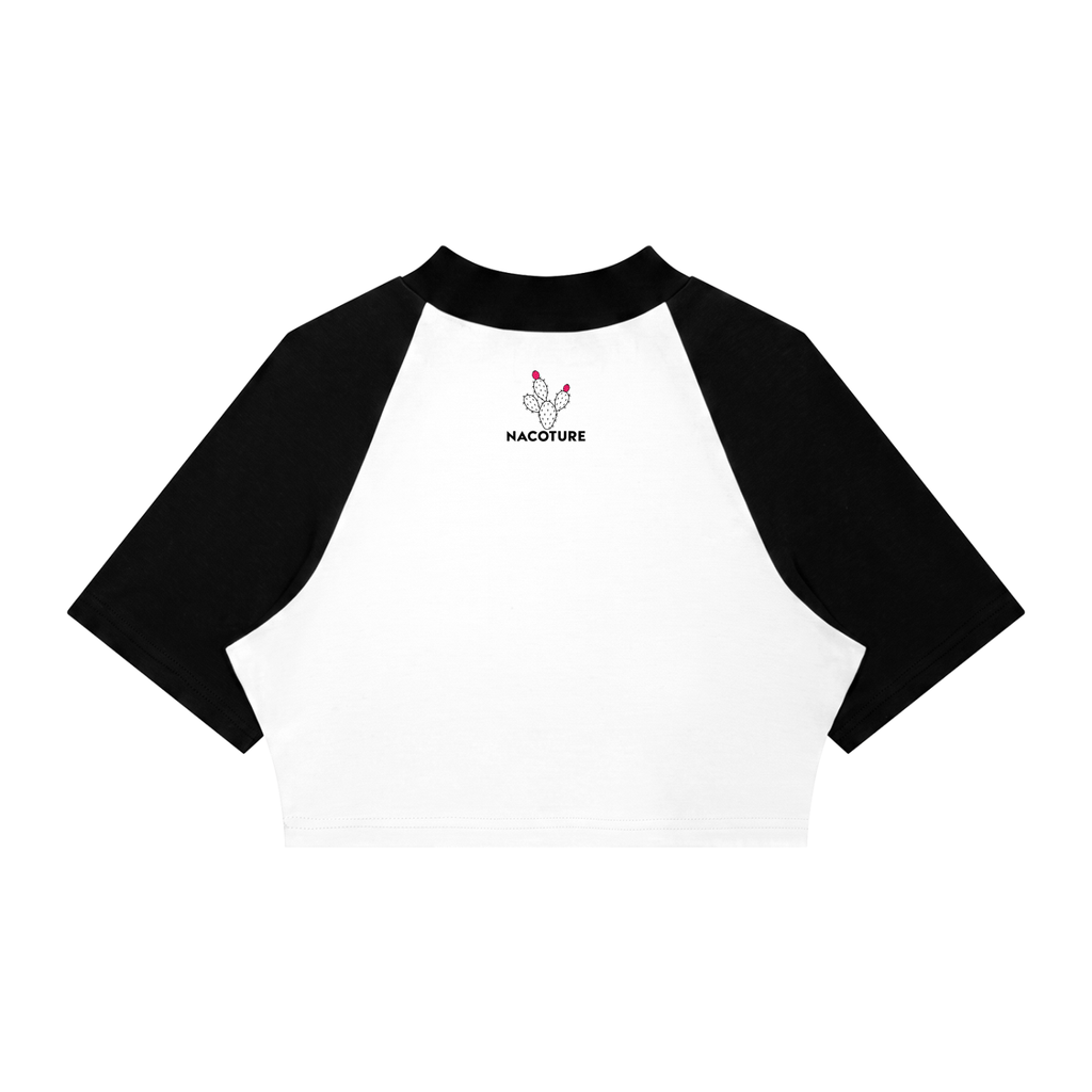 Teporochic Raglan Crop Tee