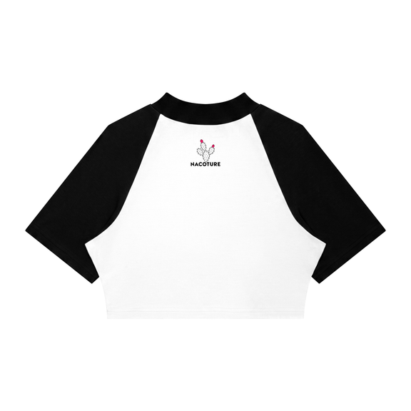 Teporochic Raglan Crop Tee