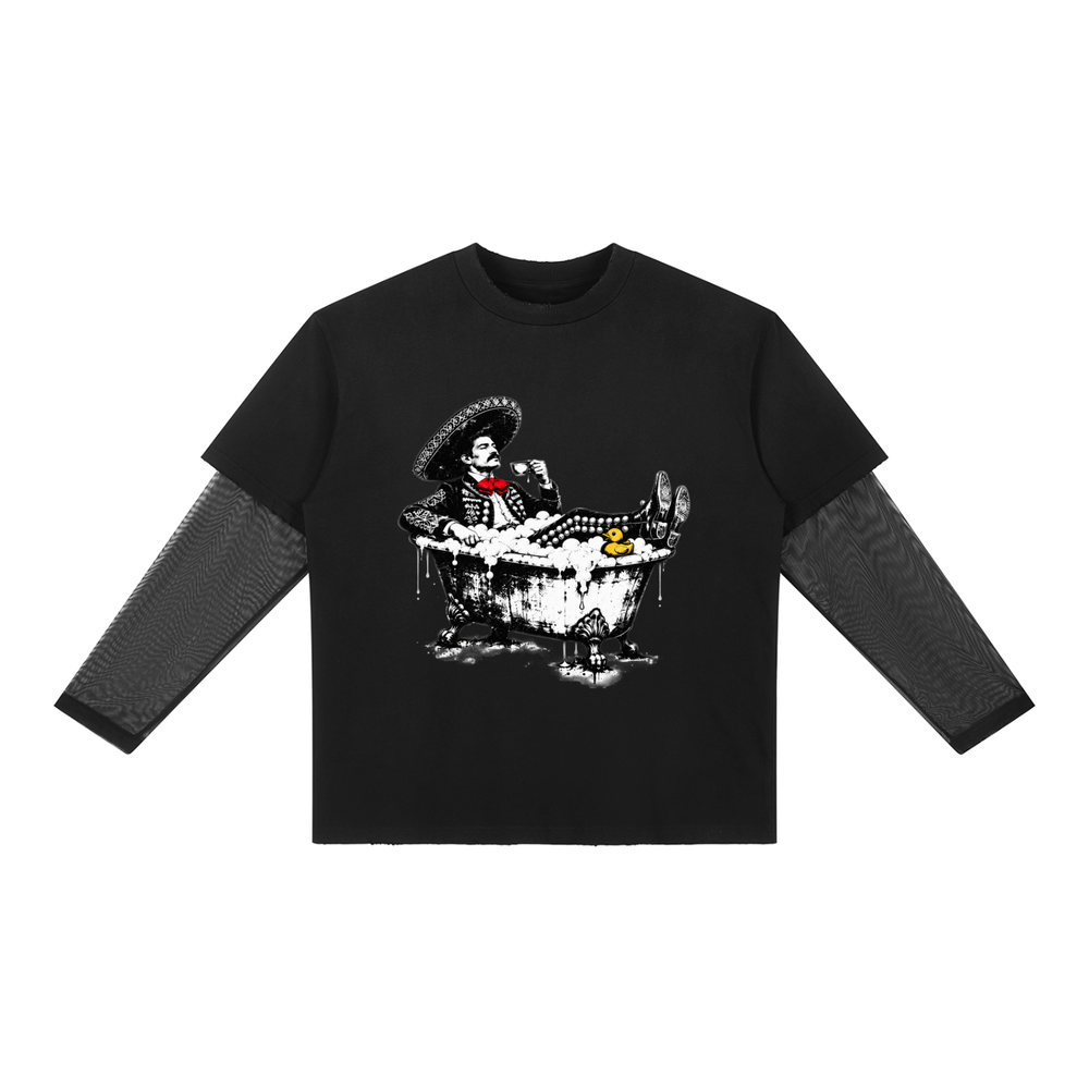 Bubble Bath Charro Layered Tee