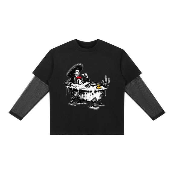 Bubble Bath Charro Layered Tee