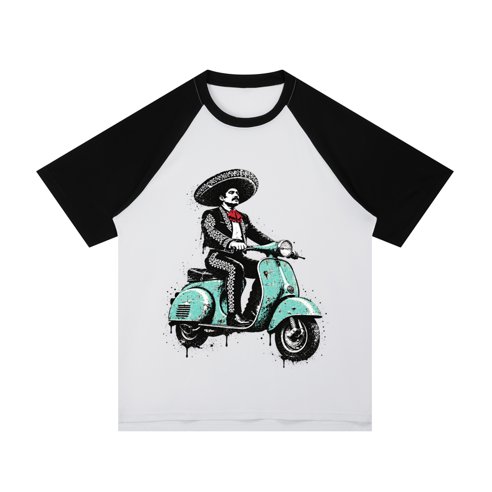 Charro Scooter Raglan Tee