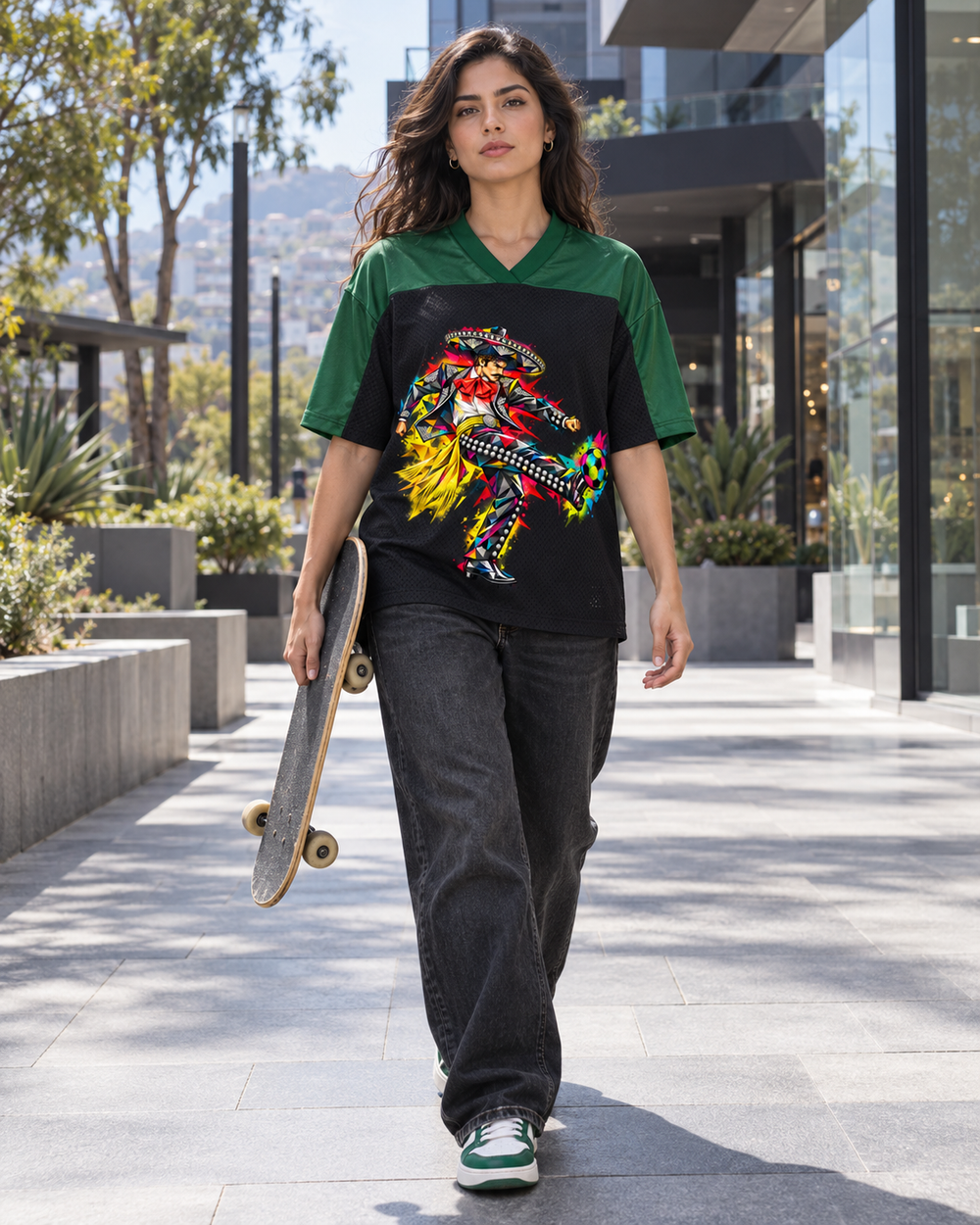 Neon Charro Soccer Jersey