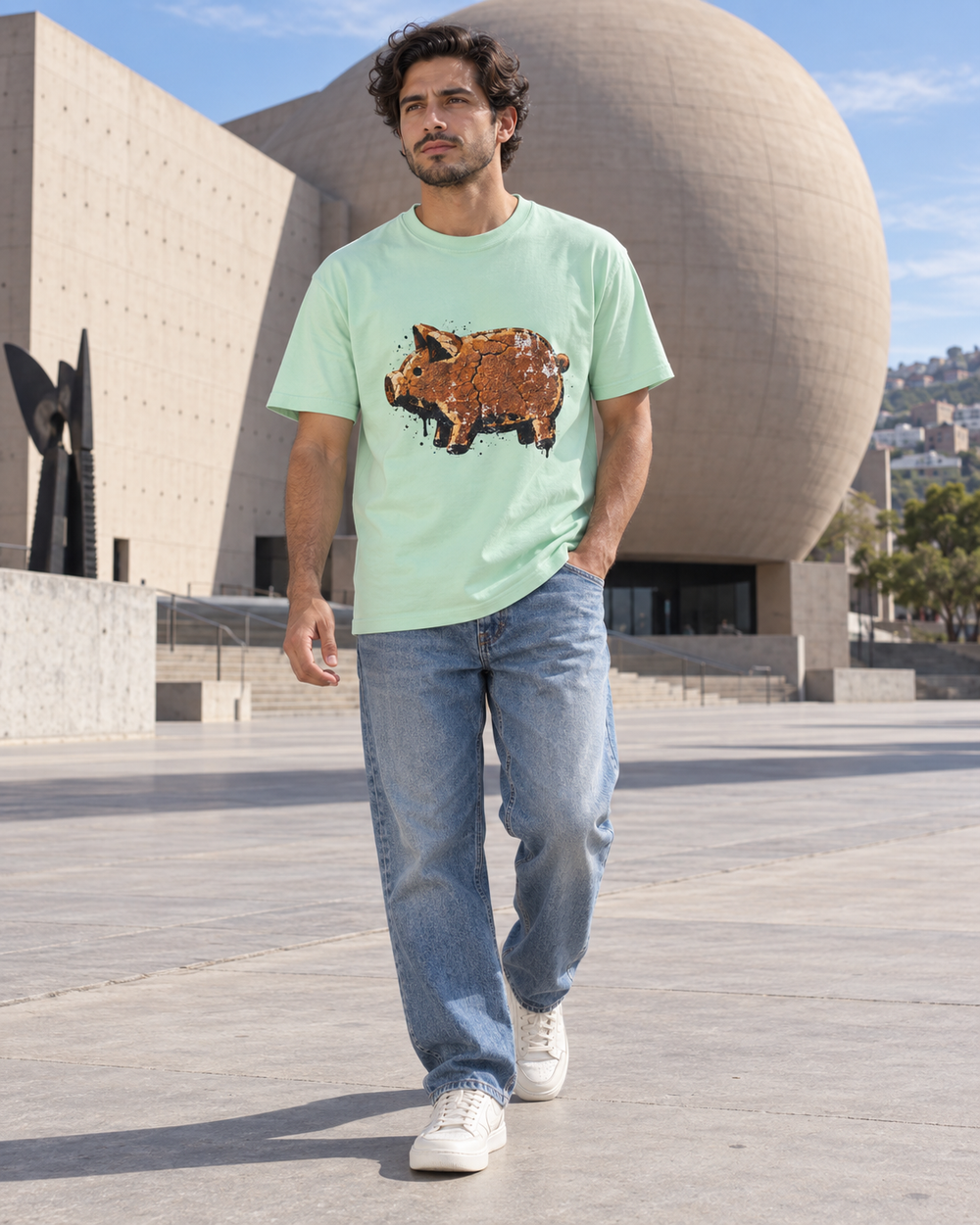 Puerquito Cotton Tee