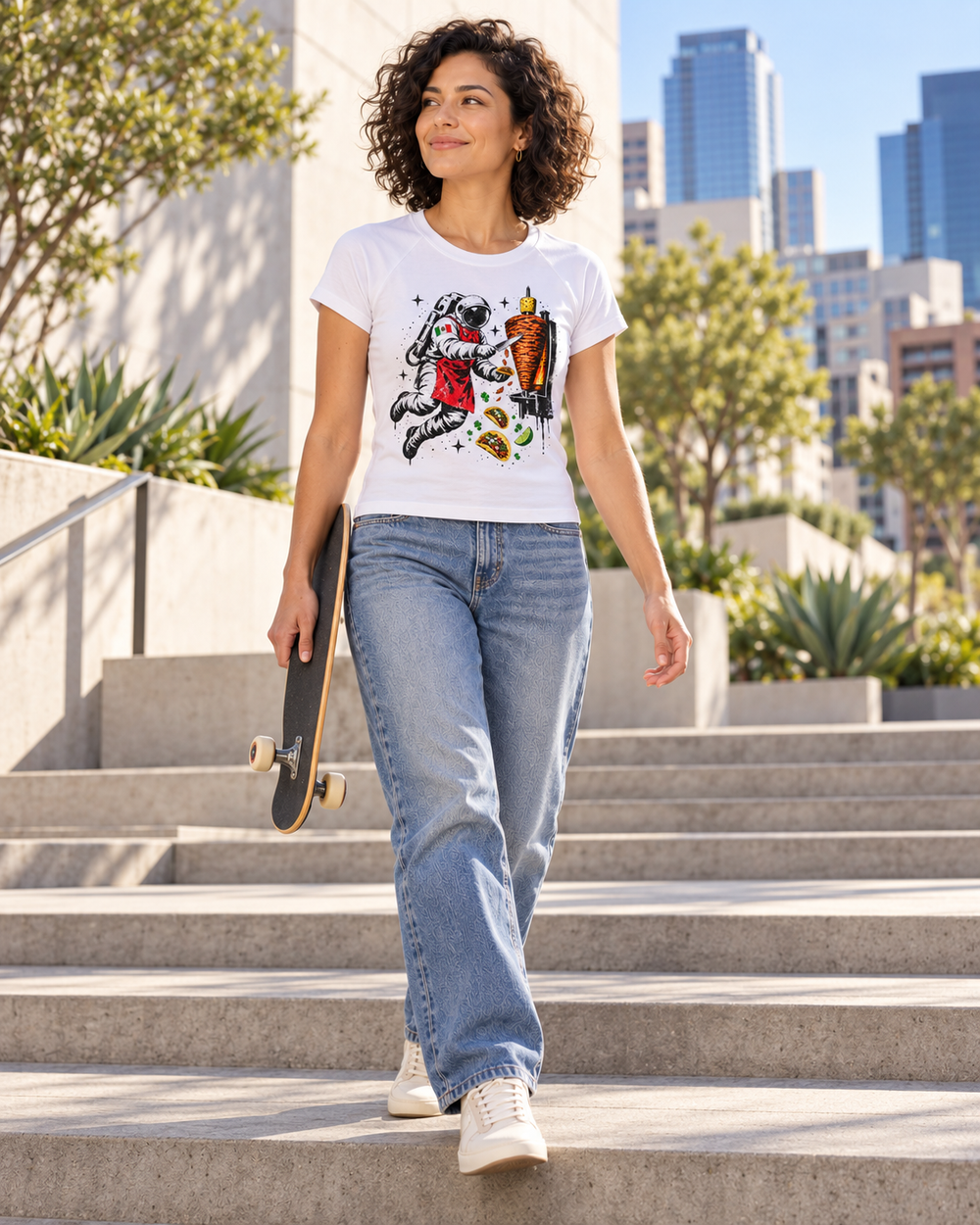 Space Taquero Slim T-Shirt